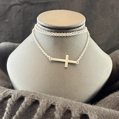 Celtic Horizontal Cross Necklace