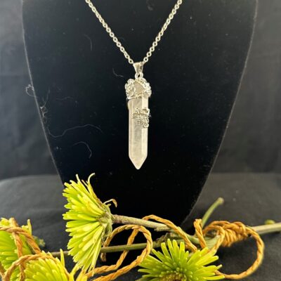 Clear Quartz 2" Pendant