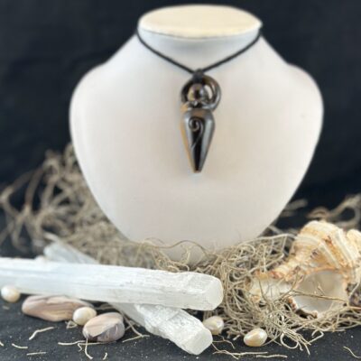 Tiger Eye Mother Earth 2" Pendant