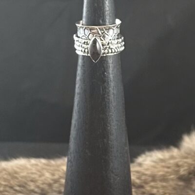 Onyx Spinner Ring