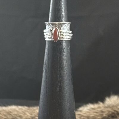 Red Jasper Spinner Ring
