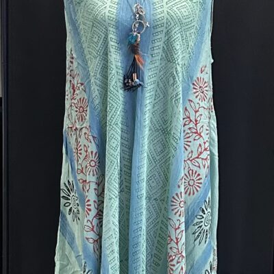 Turquoise Boho Sun Dress