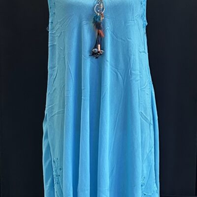 Blue Boho Sun Dress