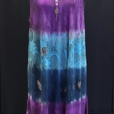 Purple & Blue Boho Sun Dress