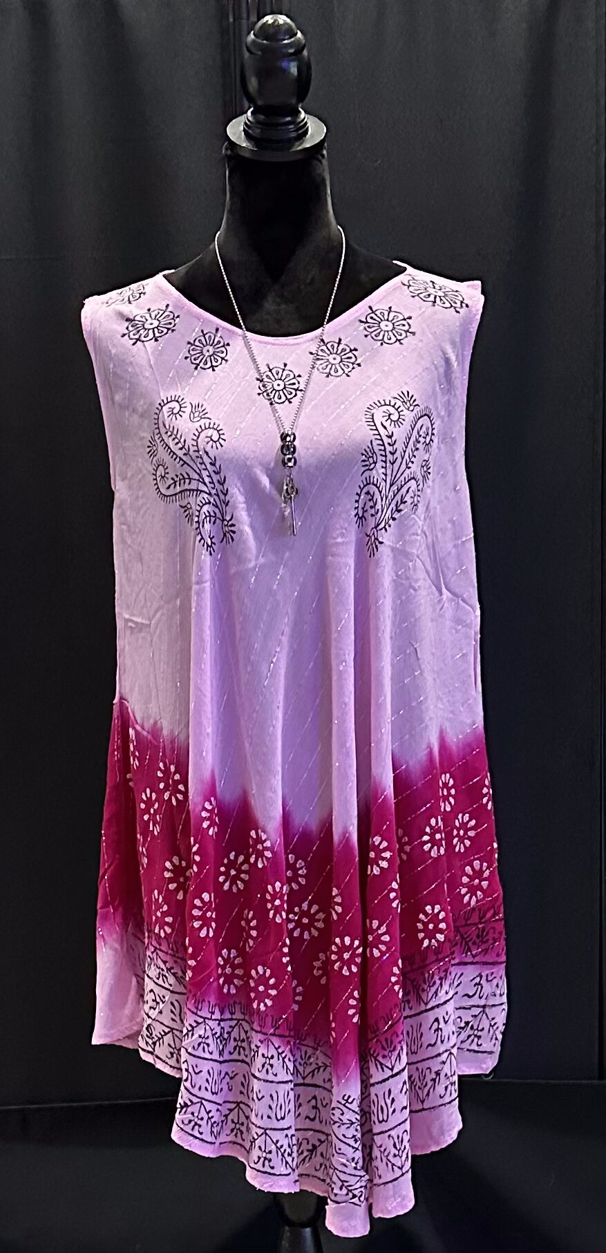 Pink Boho Sun Dress - Kristan Lantosh Boutique